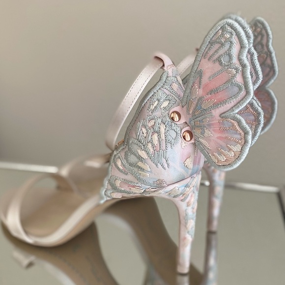 SOPHIA WEBSTER Chiara 85 Butterfly High-heel $795 - Picture 10 of 11